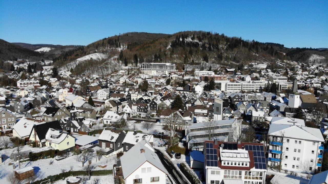Hotel Pension Berghaus Sieben Bad Laasphe Exterior photo